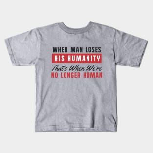 No Longer Human Kids T-Shirt